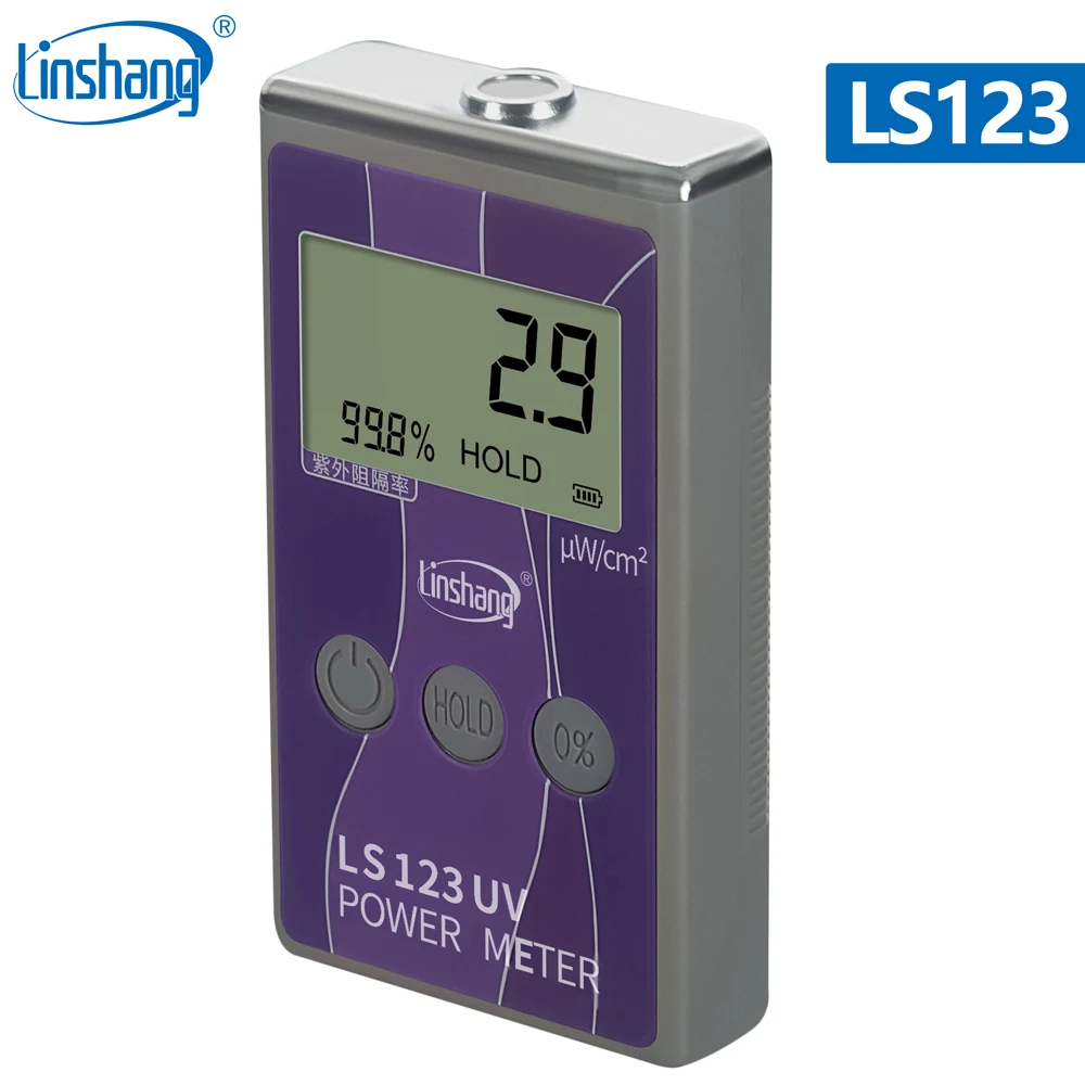 US $96.00 Linshang Solar Infared Power Meter LS122 UV Light Power Intensity Meter LS123 Measure Ultraviolet IR Radiation Intensity