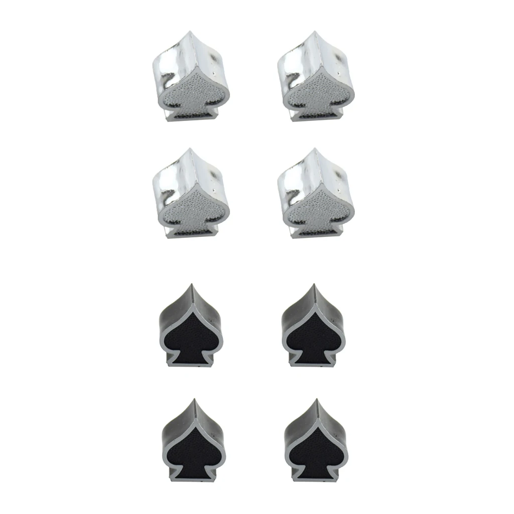 8pcs Car Bicycle Truck Aluminum Ace Tire Wheel Rims Stem Air Valve Cap Cover 2 Color