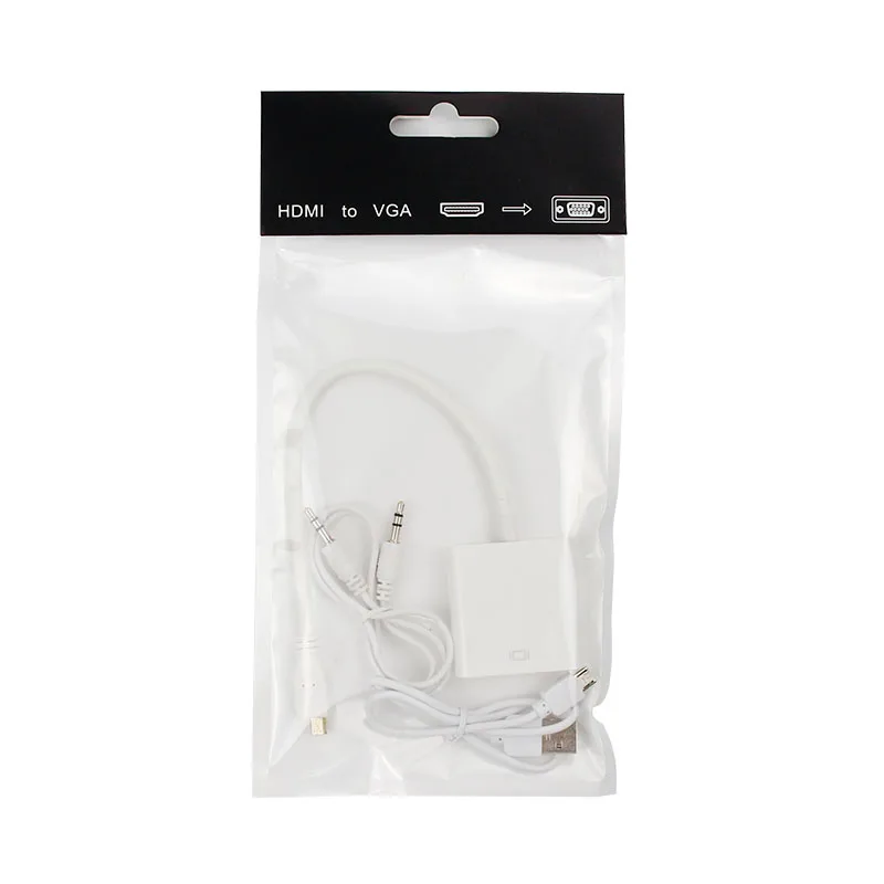 Raspberry Pi 4 Micro HDMI для VGA Apdater с AV/аудио портом кабель USB передачи данных Mode B