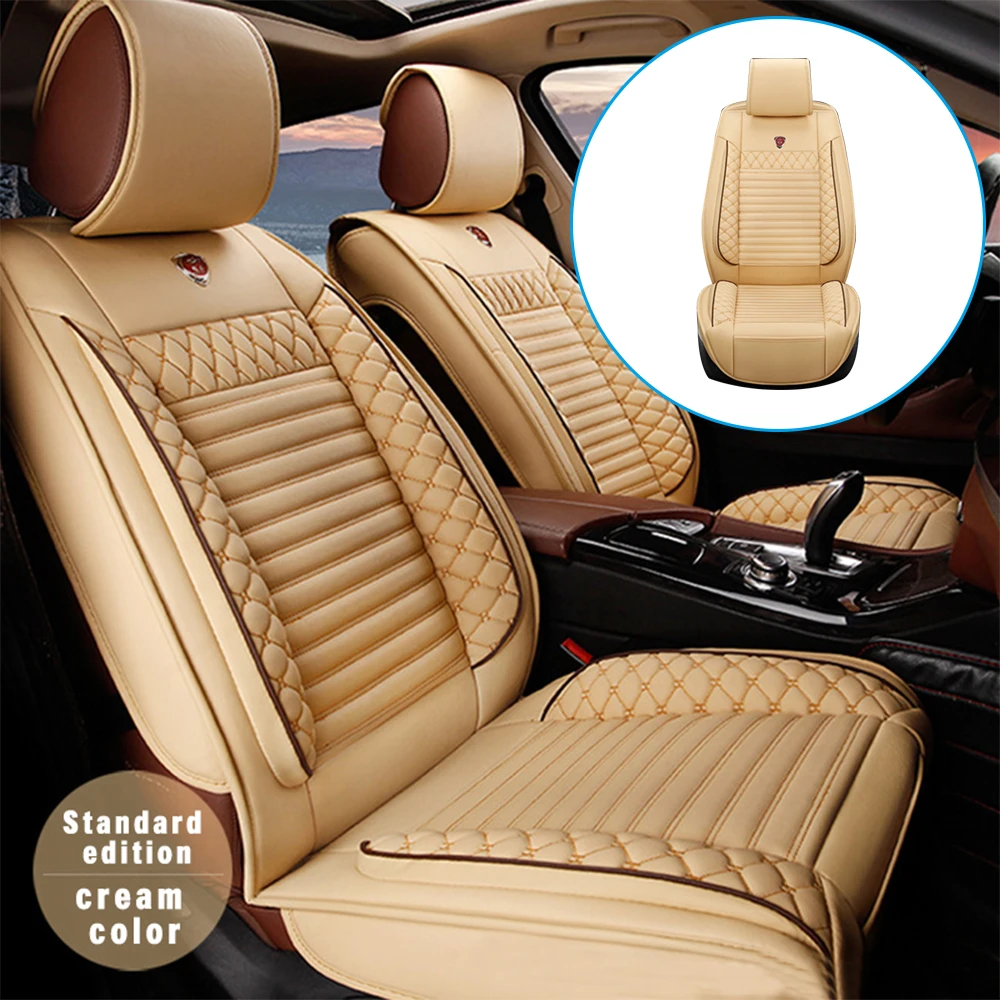 MINI PACEMAN Front Pair of Luxury KNIGHTSBRIDGE LEATHER LOOK Car Seat Covers 