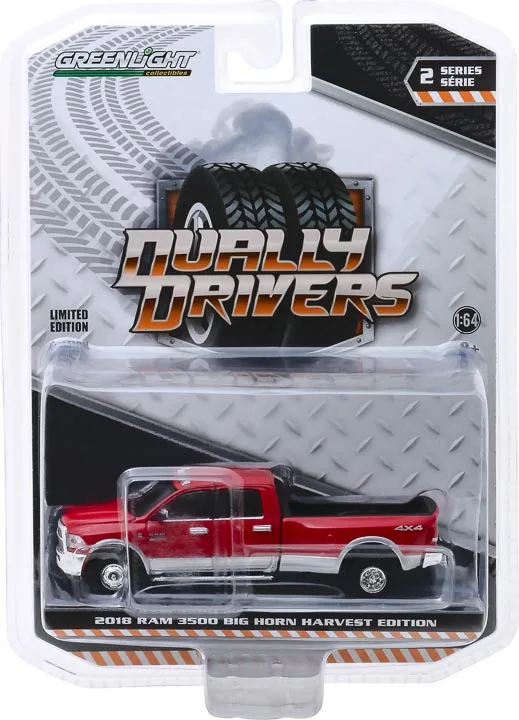 Зеленый свет 1:64 2018 Ram 3500 Big Horn Harvest Edition бутиковая машина из сплава игрушки для