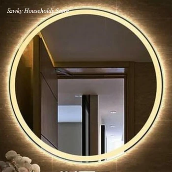 

High Quanlity Reflection Round Touch LED Bathroom Mirror Tricolor Dimming Brightness Adjustment -20"