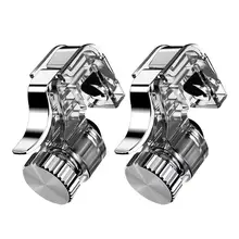 Jeu de boutons de tir pour téléphone portable, 2 pièces, déclencheur de jeu en métal pour smartphone L1 R1 tireur pour iphone couteaux, règles de survie/PUBG