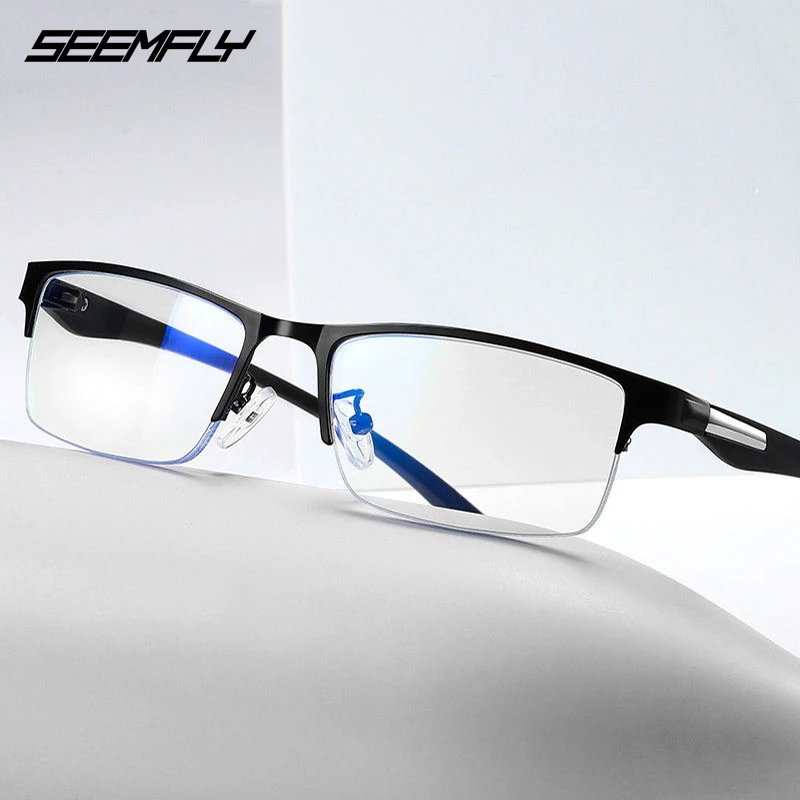 

Seemfly Anti Blue Rays Glasses Men Women Eyewear Blue Light Radiation Blocking Spectacles Computer Goggles Fashion Eyeglasses