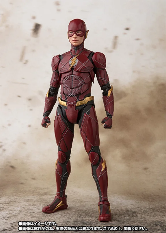 

15cm super hero Justice League the flash PVC Action figure toys Joint movable the flash figure Collectible model toys kid gift