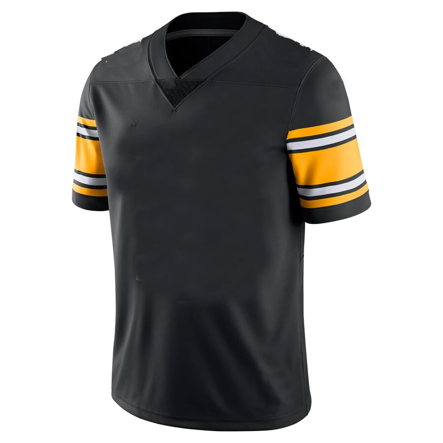 2019 Мужская Джерси Питтсбург Juju Smith-schuster Ben Rorthlisberger DEWIN Bush Conner Bettis Watt black Jersey