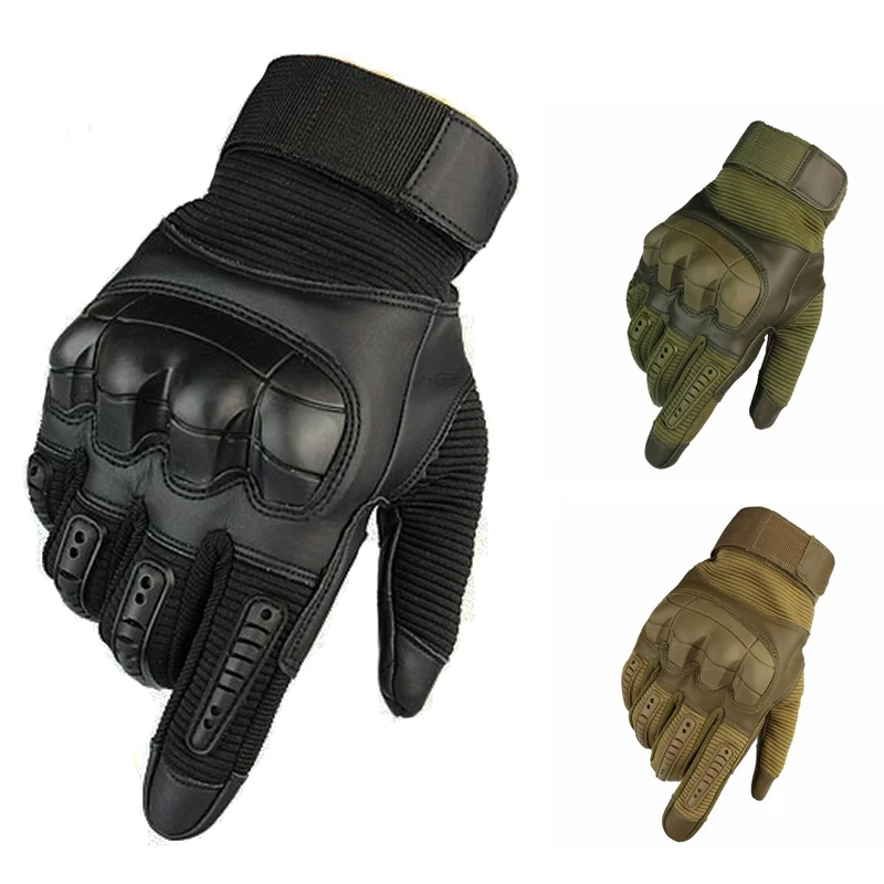TACTICAL OUTDOOR SPORT TOUCH SCREEN FULL FINGER GLOVES MULTI COLORS IN SIZES 