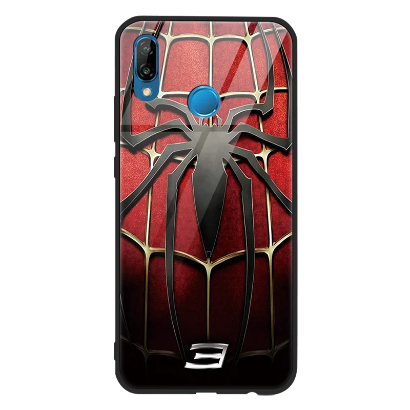 Роскошный чехол из закаленного стекла Marvel Avengers для huawei mate 30 Lite 20 10 P20 P30 Lite Honor 9X20 Pro 8X PSmart Y6 Y9 Coque