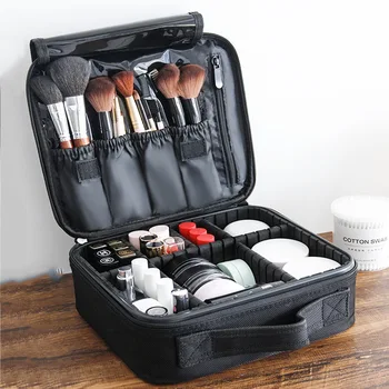

2020 New Professional Make up Organizer Big Capacity Travel Beauty Cosmetic Case For Make Up Casual Portable large cosmetic bag
