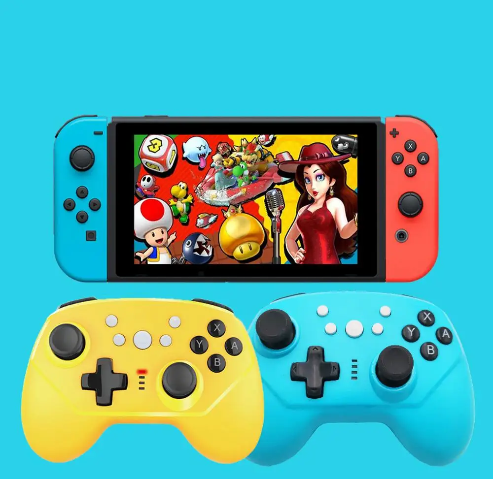 Беспроводной игровой Bluetooth контроллер 5 в 1 для Nintendo Switch Pro беспроводной джойстик