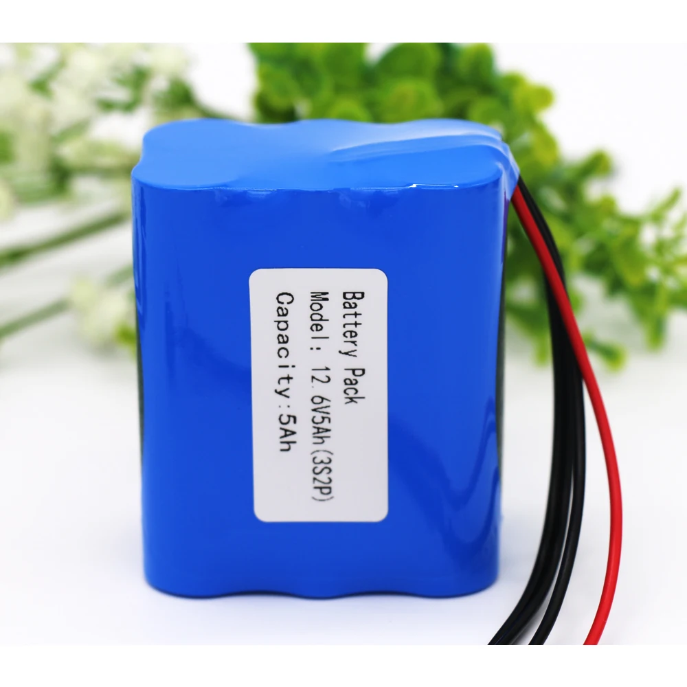 Новинка 11,1 V/12,6 V 18650 литиевая батарея 7Ah перезаряжаемая батарея 12V Портативная перезаряжаемая литиевая батарея/CCTV монитор/фонарик