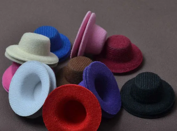 Mini 4cm Top Hat Decoration Hats Wedding Festival Dance Decor Home Accessories DIY Craft Base Caps Christmas |