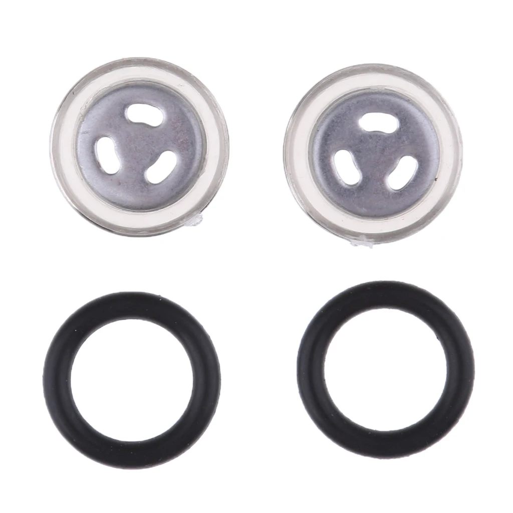 Motorcycle Bike Brake Master Cylinder Reservoir Sight Mirror Gasket 12mm