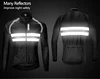 WOSAWE Reflective Cycling Jacket High Visibility MultiFunction Jersey Road MTB Bicycle Windproof Quick Dry Rain Coat Windbreaker ► Photo 3/6