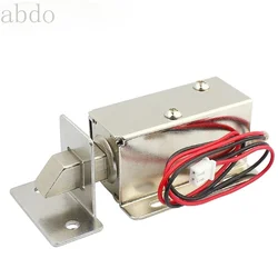 Serrure de porte électromagnétique, 12v dc, petit verrou électronique, Mini verrou électrique 