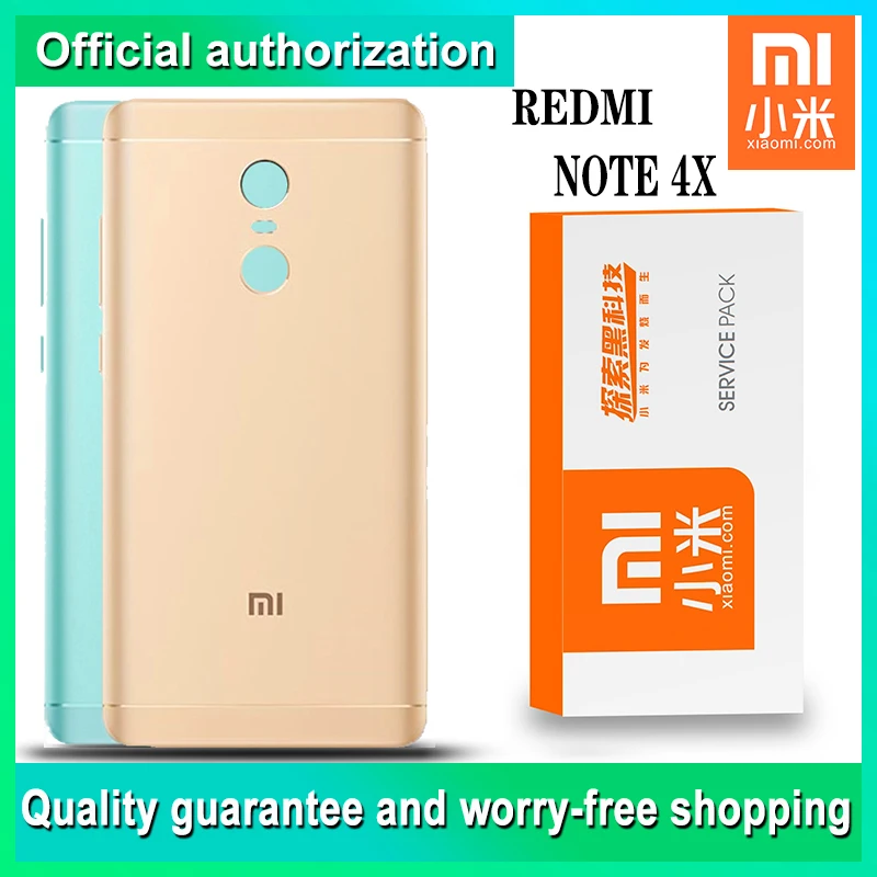 Оригинальный задний корпус для Xiaomi Redmi Note 4x задняя крышка батарейный отсек