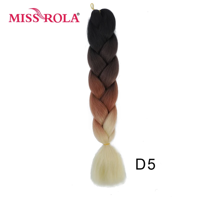 New Colors Synthetic Glowing Hair Twist Braids Ombre Color For white Women Braiding Hair Extensions Jumbo Braids KaneKalon Hair D5