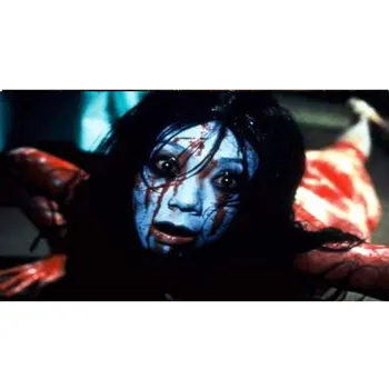 

130x70cm Bleeding girl Creative 3D Car Sticker Decor Decal Waterproof Car Rear Windshield Sticker for Door Glass Window Hot