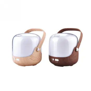 

250ml Aromatherapy Diffuser USB Air Humidifier Remote Control Ocean Mist Wood Grain Aroma Diffuser Night Light Oil Diffuser