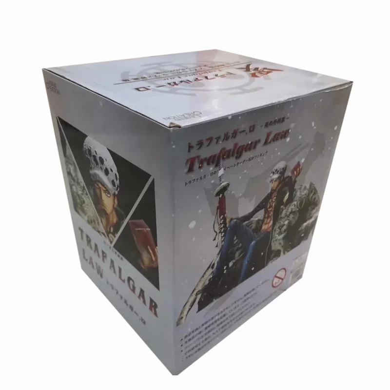 30 см аниме one piece Trafalgar Law GK статуя фигурка ПВХ мультяшная фигурка игрушки Коллекционная модель подарок для мальчика - Цвет: with box