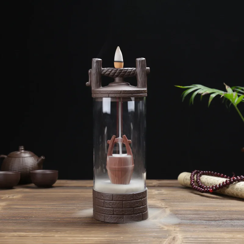 

Decoracion Hogar Free Shipping The New Ones Without Wave Backflow Censer Ceramic Crafts And Gifts An Acrylic Cover Household