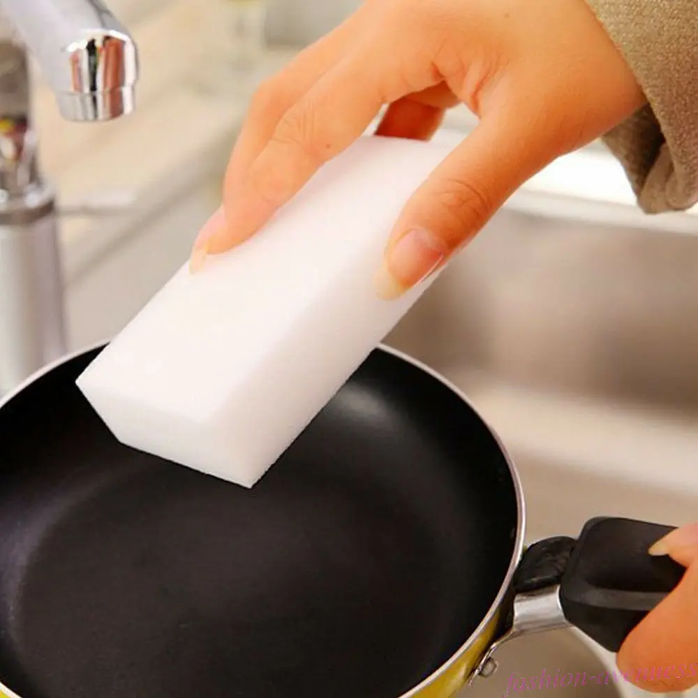50Pcs Nano Sponge Eraser Melamine Cleaner for Kitchen Office Bathroom Strongly Cleaning Sponges Magic Sponge Wholesale
