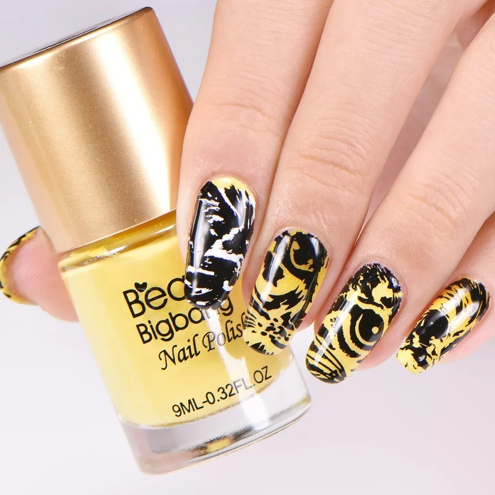 BeautyBigBang 12 шт. набор для ногтей штамповки ногтей пластины 10*6 изображений нержавеющая сталь штамп шаблон carimbo de unha