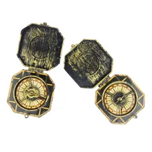 Винтажный гид для всех святых, campass, многофункциональный компас для пиратов из Карибского бассейна, инструмент для Измерения Линейки