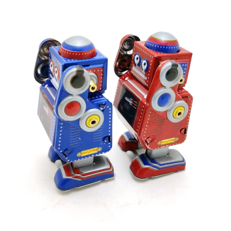 本物 Tin Antique Collectible Toys Walking Winding-up Metal Funny 洋書