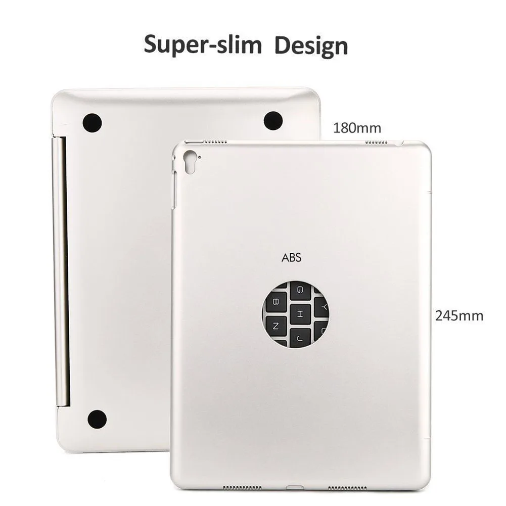 Беспроводной Bluetooth Клавиатура Защитный чехол fo3r iPad Air 2 Pro 9,7 дюймов
