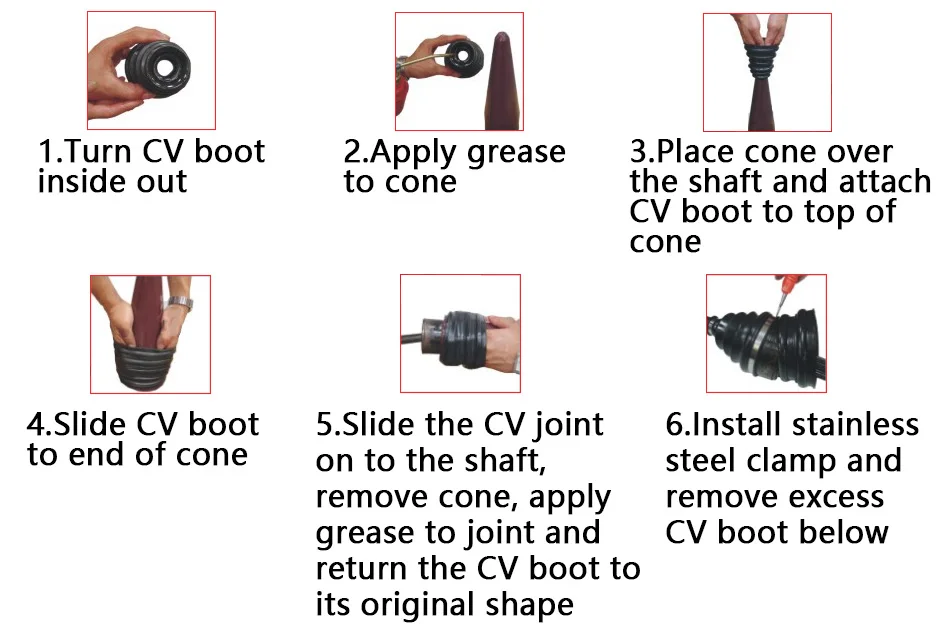 Beler 32 см пластик черный стрейч CV Boot конусный инструмент для универсальные облегающие Стрейчевые CV Boot гетры