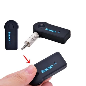 

Aux Transmit Music Playing Calling Car Accessories Bluetooth 5.0 Black 3.5mm High Speed USB Charging Audio Receiver