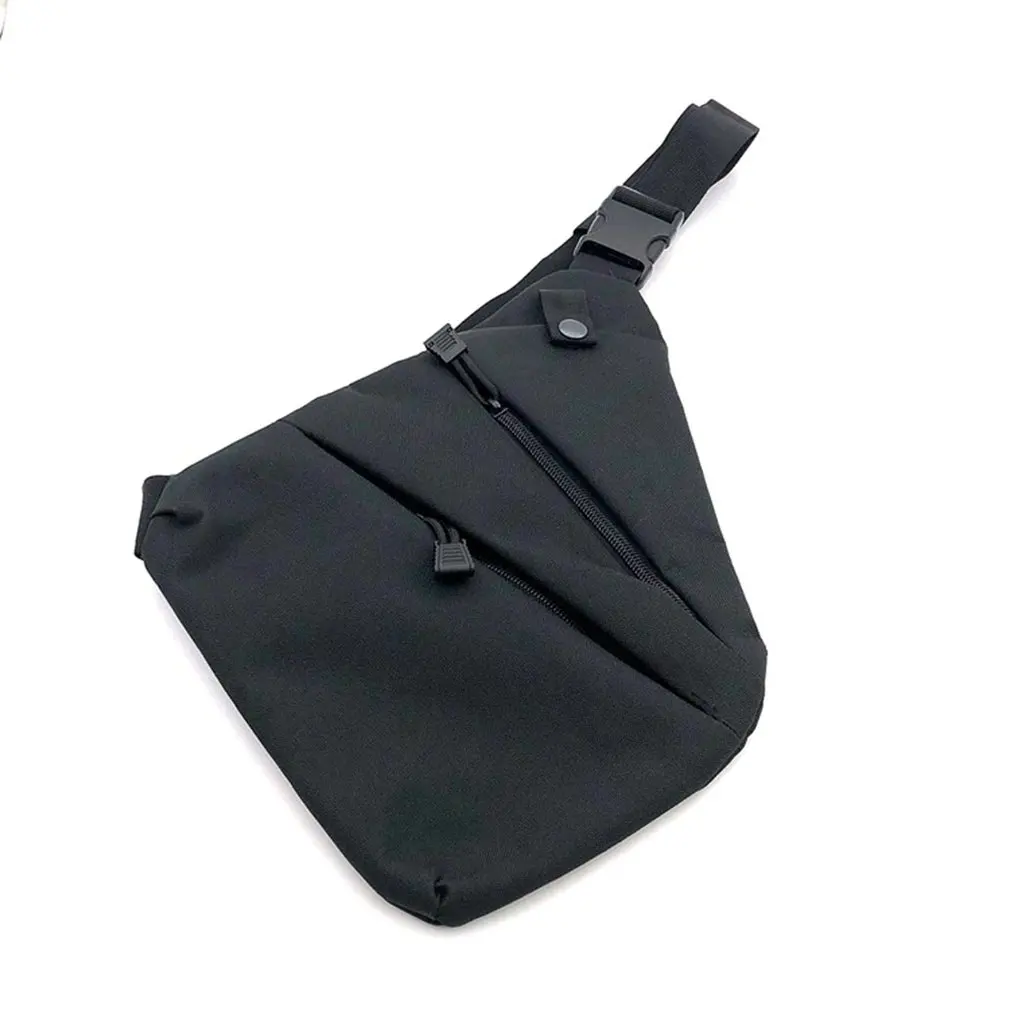 

Multifunctional Concealed Tactical Storage Gun Bag Holster Men Left Right Nylon Shoulder Bag Anti-theft Bag Chest Bag Hunting