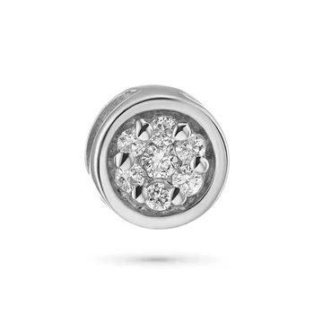 

Pendant in white gold with diamonds