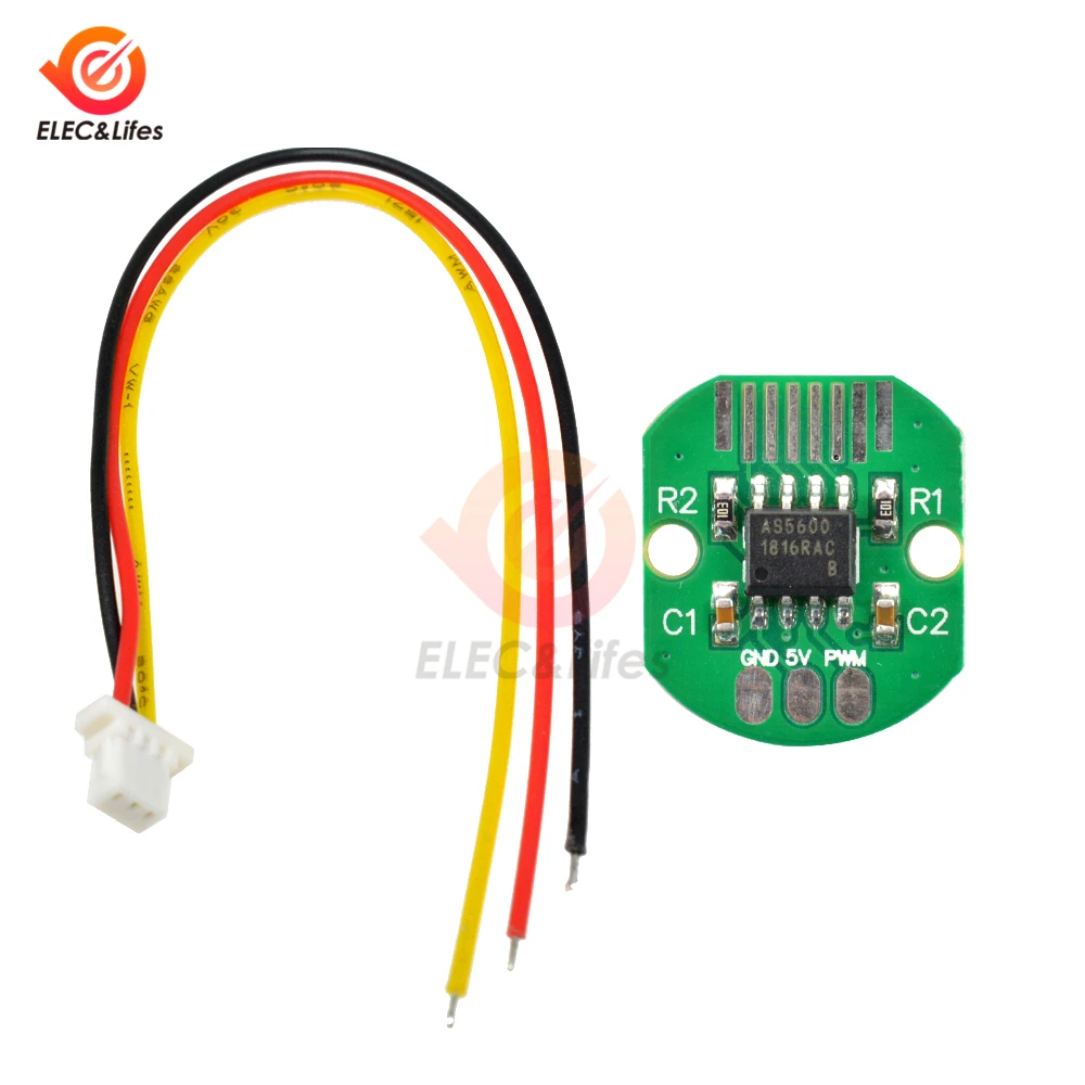 AS5600 абсолютное значение энкодер код комплект PWM I2C Интерфейс Порты и разъёмы точность 12-разрядный модуль для бесщеточный PTZ Gimbal/поддона двигателя