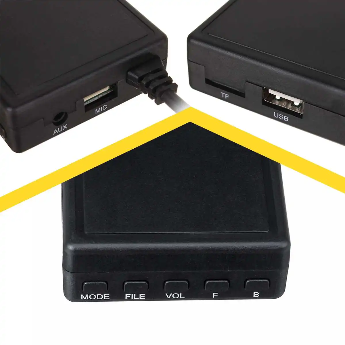 Hi-Fi SD MIC USB аудио bluetooth ресивер стерео Aux Кабель-адаптер для Toyota Camry 4runner Для Avalon 2007-2009