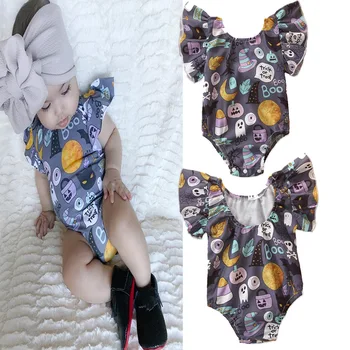 

Baby Girl Clothes Jumpsuit Newborn Children's Clothing Female Baby Clothes Autumn Clothing Sleeveless Triangle Short Romper Ha