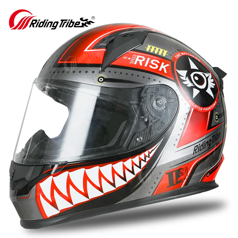 Helmet Motorcycle Riding Full Face Impact Resistance Professional