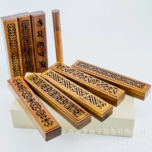 Курильница из красного дерева Ebony Joss-stick печь Joss-аромапалочки горелка китайский Eaglewood домашняя сжигание ладана печь сандалового дерева курильница