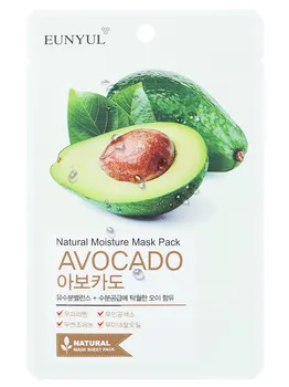 

Mask cloth with extract avocado 22 ml, eunyul