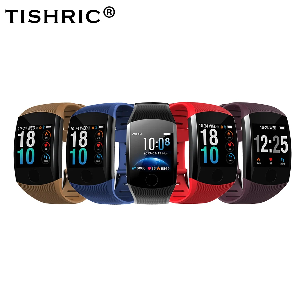 TISHRIC Q11 Смарт-часы спортивные/женские/мужские/bluetooth ios/android/Водонепроницаемые whatsapp умные часы монитор сердечного ритма большой экран