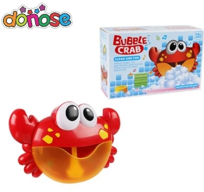 C BOX Dropship New Bubble Crabs Bath Toy for Children with Sucker Maker Music Bathroom Shower Pool Bathtub Soap Swimming Kid Oyuncak - Цвет: C BOX