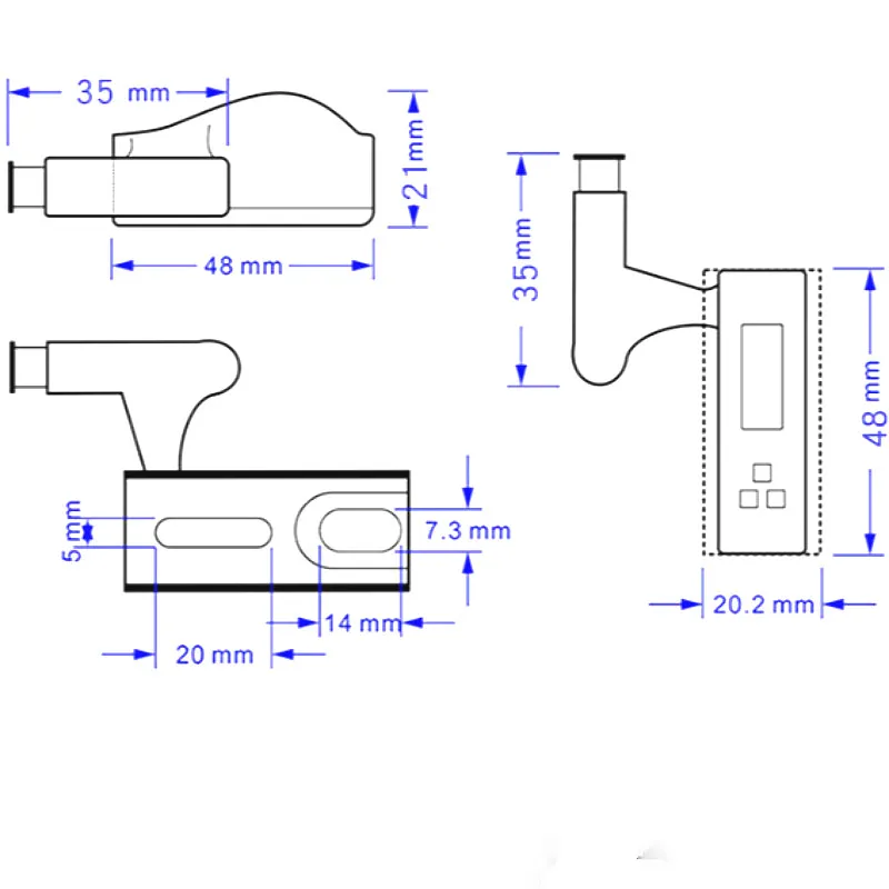 SUEF 1PCS LED multipurpose wardrobe light sensor LED is suitable for cabinet cabinets@2
