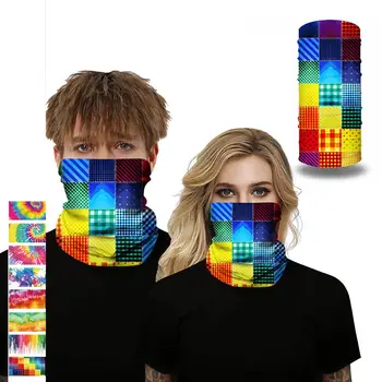 

2020 New Arrival Summer Comfortable Breathable 3D Printed Face Mask Scarf Training Mask Half Face Mask