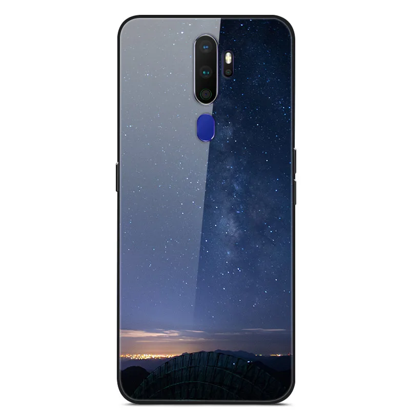 Для OPPO A5 чехол из закаленного стекла жесткий чехол s чехол для OPPO A5 чехол для телефона мягкий бампер для OPPOA5 A 5 6,5'' - Цвет: 29