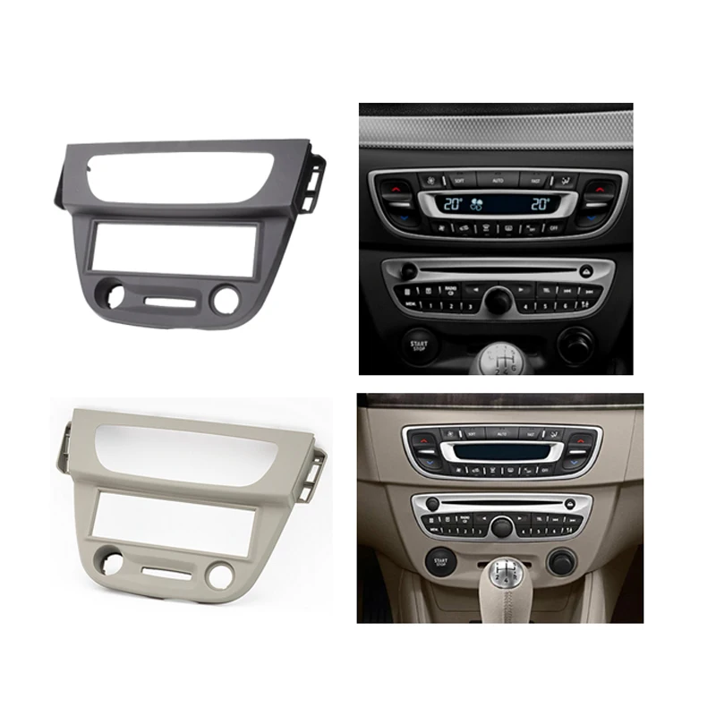Fluence 11-418-27-7 Autoradio Façade Radio DIN Set pour Renault Megane III