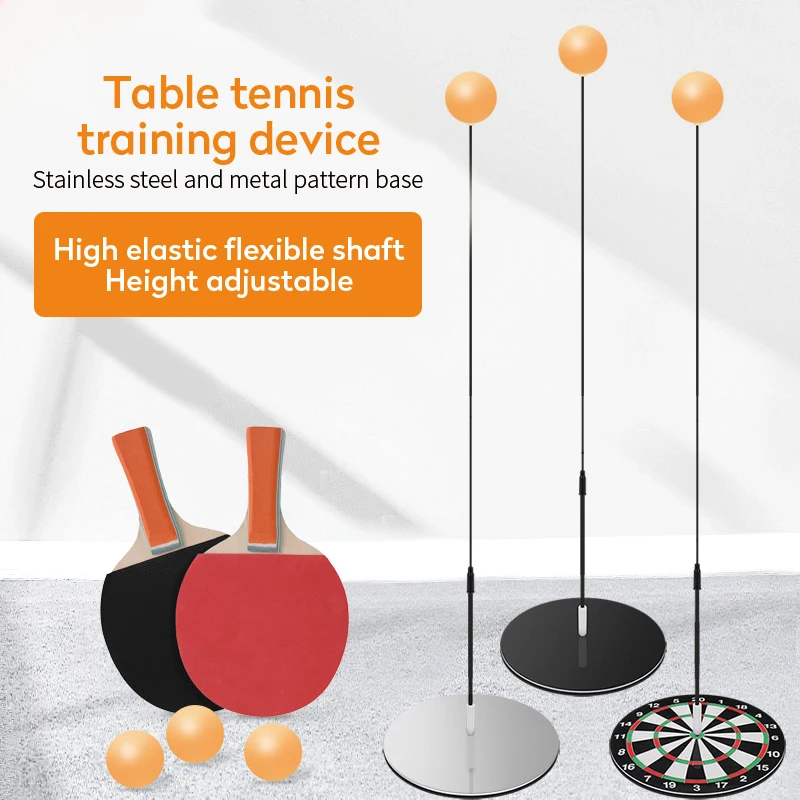 Paddle Tennis-Set Trainer Tables Backbound-Machine Practice Pingpong Rebound Kid Indoor