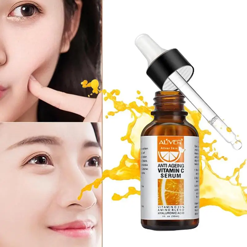Vitamin C Serum VC Serum For Face Eye Treatment Remove Dark Spot Freckle Speckle Fade Ageless Vitamin C Serum VC Serum For Face Eye Treatment Remove Dark Spot Freckle Speckle Fade Ageless