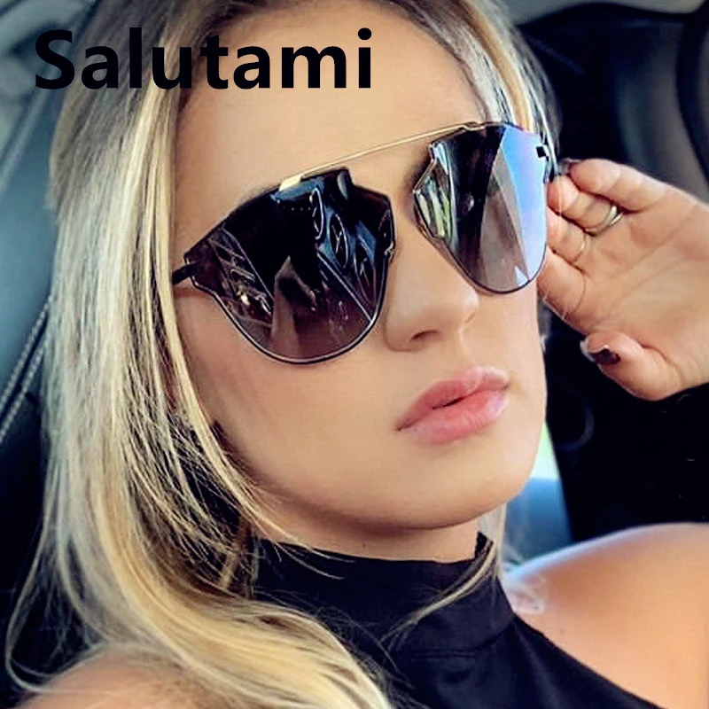 Очки солнцезащитные кошачий глаз для мужчин и женщин модные суперсветильник кие