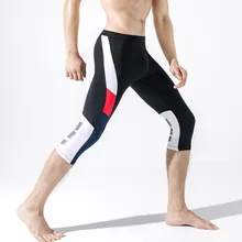 Сексуальные Лоскутные короткие утягивающие брюки для мужчин спортзал Спортивное трико для бега мужские Леггинсы тренировка, Упражнение тренировки мужские легинсы для мужчин